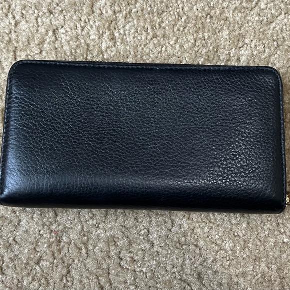 Coach Leather Zip Wallet - Picture 2 of 4